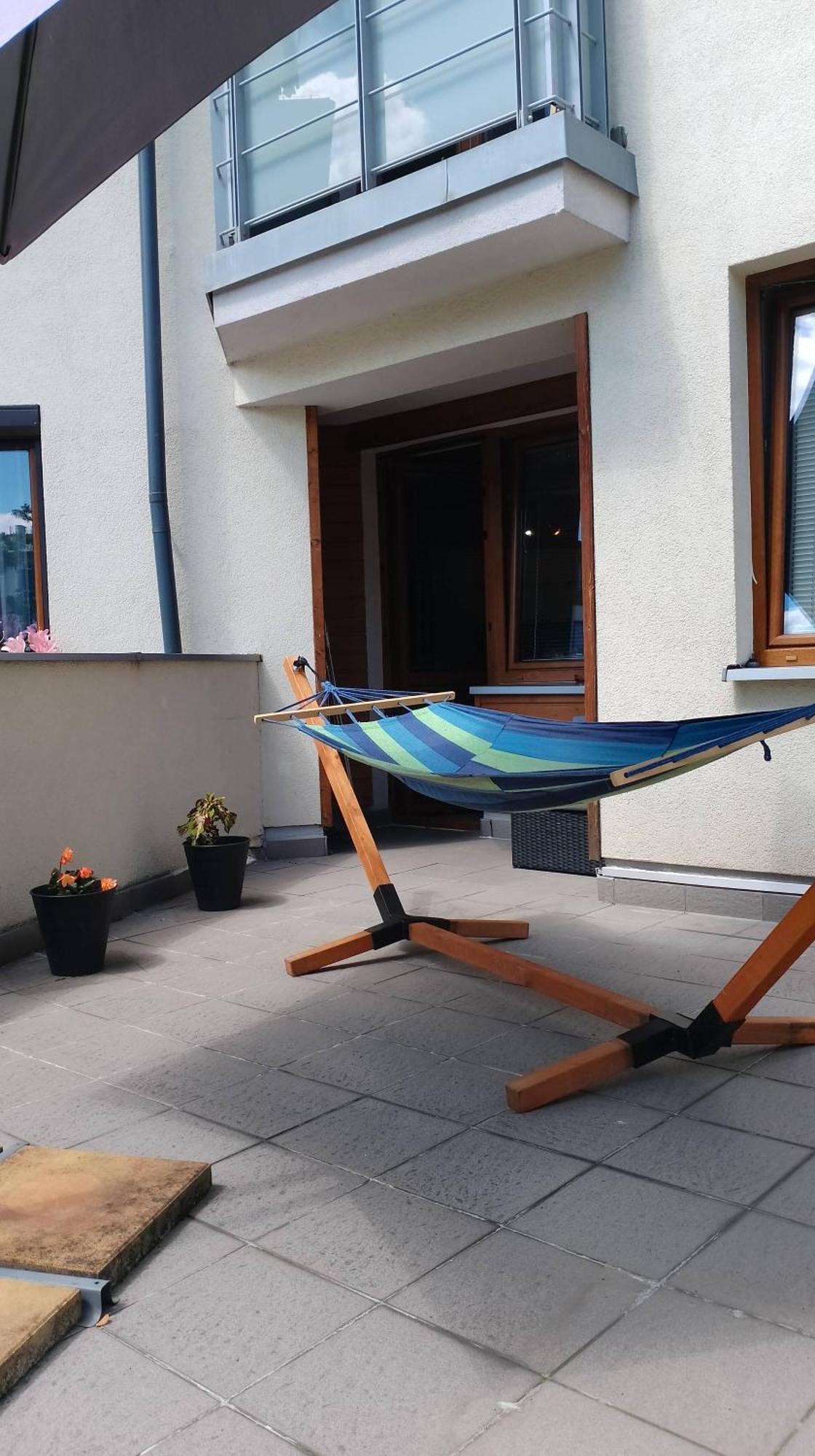 Apartament Zalesie Z Tarasem Lubiń Exteriör bild